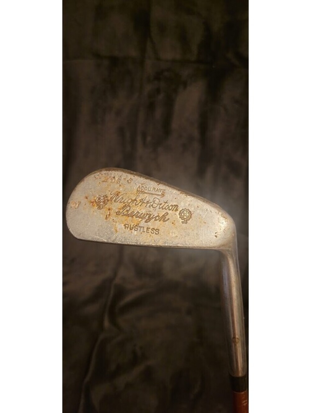 Vintage Wright & Dalton Beruyrch Iron Golf Club - Steel Shaft Collectible Club